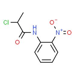 2-Chloro-N-(2-nitrophenyl)propanamide structure