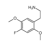 2-(4-fluoro-2,5-dimethoxyphenyl)ethanamine Structure