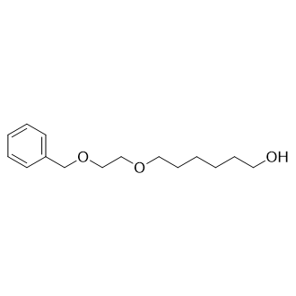 6-(2-(苄氧基)乙氧基)己-1-醇结构式