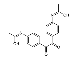 N-(4-(2-[4-(Acetylamino)phenyl]-2-oxoacetyl)phenyl)acetamide结构式