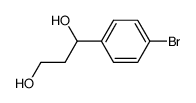 1-(4-bromophenyl)-1,3-propanediol Structure