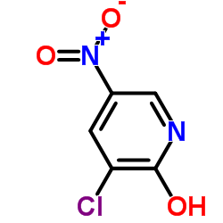 3-chloro-2-hydroxy-5-nitropyridine structure