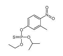 ethoxy-(3-methyl-4-nitrophenoxy)-propan-2-yloxy-sulfanylidene-λ5-phosphane结构式