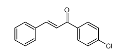 (2E)-1-(4-Chlorophenyl)-3-phenyl-2-propene-1-one structure