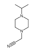 1-Piperazineacetonitrile,4-(1-methylethyl)-(9CI) structure