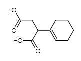 2-(Cyclohex-1-enyl)-bernsteinsaeure Structure
