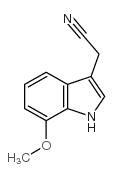 2-(7-methoxy-1H-indol-3-yl)acetonitrile picture