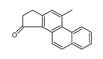 16,17-Dihydro-11-methyl-15H-cyclopenta[a]phenanthren-15-one结构式