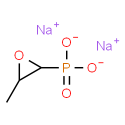 Phosphonic acid, (3-methyloxiranyl)-, disodium salt, cis-(+-)- structure