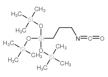 3-ISOCYANATOPROPYLTRIS(TRIMETHYLSILOXY)SILANE Structure