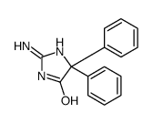 2-amino-4,4-diphenyl-1H-imidazol-5-one Structure