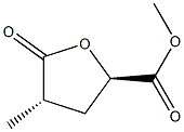 D-erythro-Pentaric acid, 3,4-dideoxy-4-methyl-, 5,2-lactone, 1-methyl ester picture