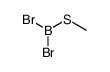 dibromo(methylsulfanyl)borane Structure