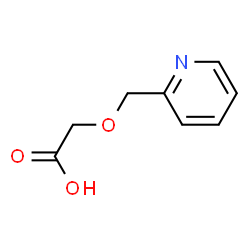 (pyridin-2-ylmethoxy)acetic acid Structure