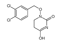 1-[(3,4-dichlorophenyl)methoxy]-1,3-diazinane-2,4-dione Structure