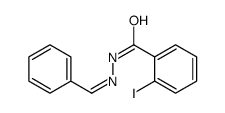 N-[(E)-benzylideneamino]-2-iodobenzamide Structure