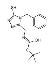 4-BENZYL-5-(N-TERT-BUTOXYCARBONYLAMINOMETHYL)-1,2,4-TRIAZOLE-3-THIOL picture