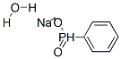 PHENYLPHOSPHINIC ACID, SODIUM SALT HYDRATE结构式
