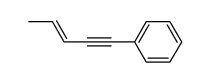 (E)-pent-3-en-1-yn-1-ylbenzene结构式