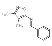 N-(3,4-dimethyloxazol-5-yl)-1-phenyl-methanimine结构式