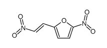 2-Nitro-5-[(E)-2-nitrovinyl]furan结构式