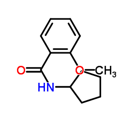 N-Cyclopentyl-2-methoxybenzamide结构式