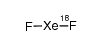 fluoro(fluoro-18F)xenon结构式