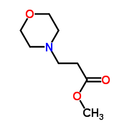Methyl 3-(4-morpholinyl)propanoate Structure