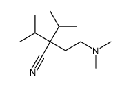 4-(Dimethylamino)-2,2-diisopropylbutyronitrile Structure