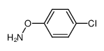 O-(4-chlorophenyl)hydroxylamine结构式