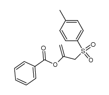 2-Benzoyloxy-1-(p-toluol-sulfonyl)-propen-(2)结构式