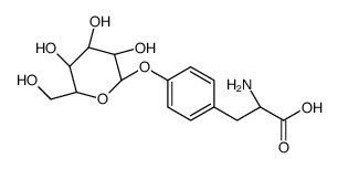 tyrosine glucoside Structure