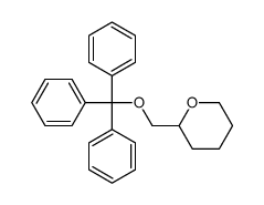 2-(trityloxymethyl)oxane Structure