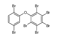 1,2,3,4,5-pentabromo-6-(2,5-dibromophenoxy)benzene结构式