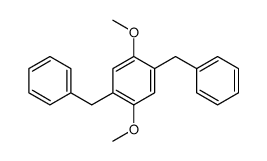 1,4-dibenzyl-2,5-dimethoxybenzene Structure