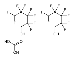 carbonic acid,2,2,3,3,4,4,5,5-octafluoropentan-1-ol Structure