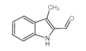 1H-Indole-2-carboxaldehyde,3-methyl- Structure