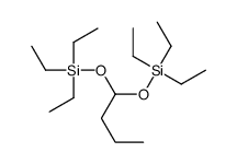 triethyl(1-triethylsilyloxybutoxy)silane Structure