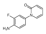 1-(4-Amino-3-fluorophenyl)pyridin-2(1H)-one structure