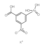 3-arsono-5-nitro-benzoic acid Structure