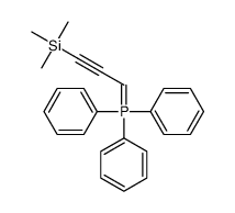 triphenyl(3-trimethylsilylprop-2-ynylidene)-λ5-phosphane Structure