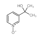 2-(1-oxidopyridin-5-yl)propan-2-ol结构式