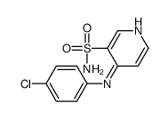 4-(4-chloroanilino)pyridine-3-sulfonamide Structure