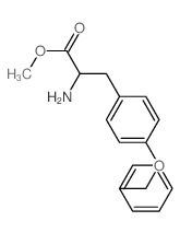 L-Tyrosine,O-(phenylmethyl)-, methyl ester结构式