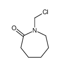 1-(chloromethyl)azepan-2-one结构式