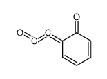 2,4-Cyclohexadien-1-one, 6-(oxoethenylidene)- (9CI) structure