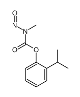 (2-propan-2-ylphenyl) N-methyl-N-nitrosocarbamate结构式