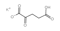 2-KETOGLUTARIC ACID POTASSIUM SALT结构式