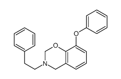 8-phenoxy-3-(2-phenylethyl)-2,4-dihydro-1,3-benzoxazine Structure