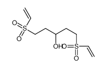 1,5-bis(ethenylsulfonyl)pentan-3-ol Structure